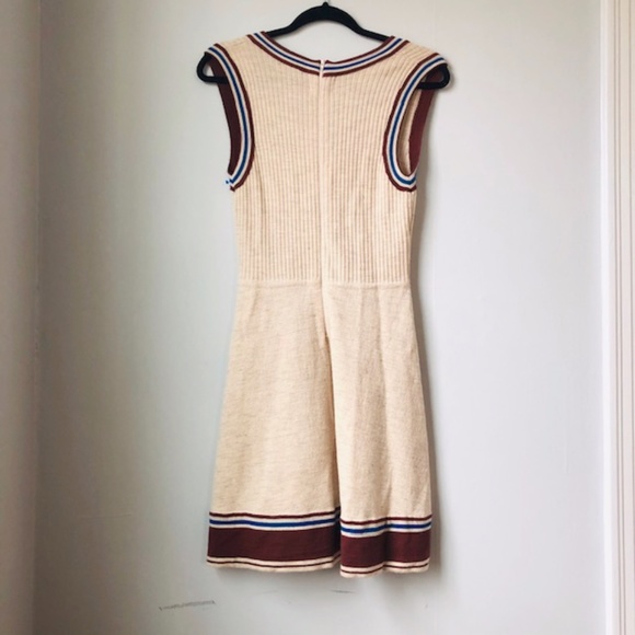 FOSSIL Vintage Soft wool Fit & Flare Sweater Dress - Picture 5 of 7